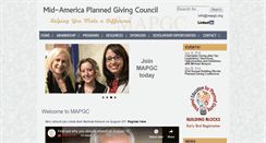 Desktop Screenshot of mapgc.org